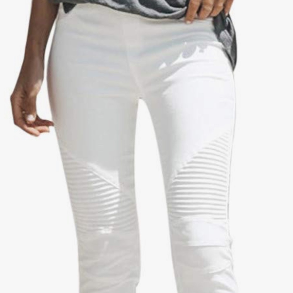 NEW BRAND W/ TAGS AMAZON WOMEN'S JEANS STRAIGH LEGGINGS SLIM FITNESS PANTS
